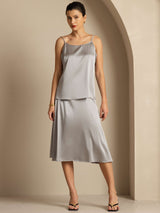 [Griffin Gray] SilkSilky-CA Spaghetti Strap Camisole 003