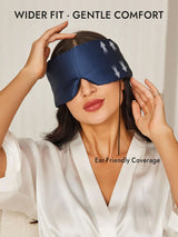 [Dark Blue] SilkSilky-CA Eye Mask 005