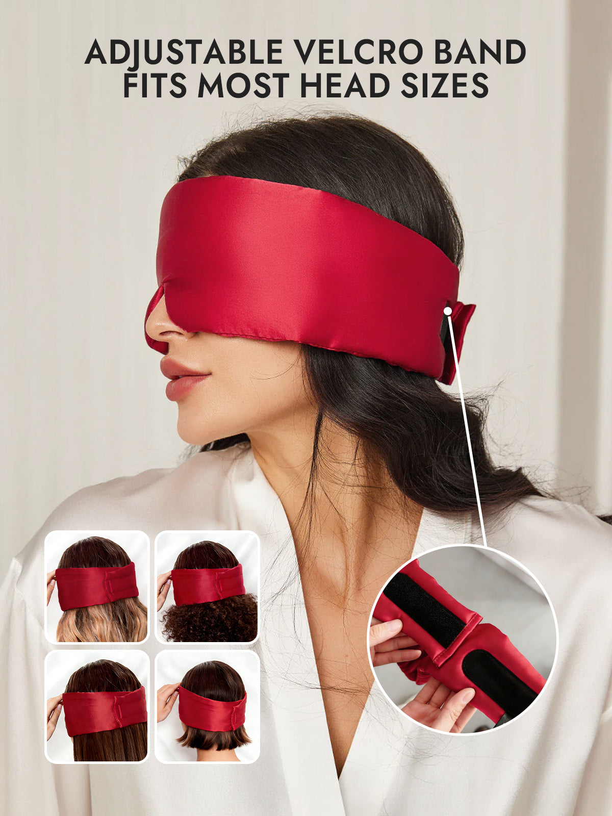 [Wine] SilkSilky-CA 19Momme Pure Silk Eye Mask 004