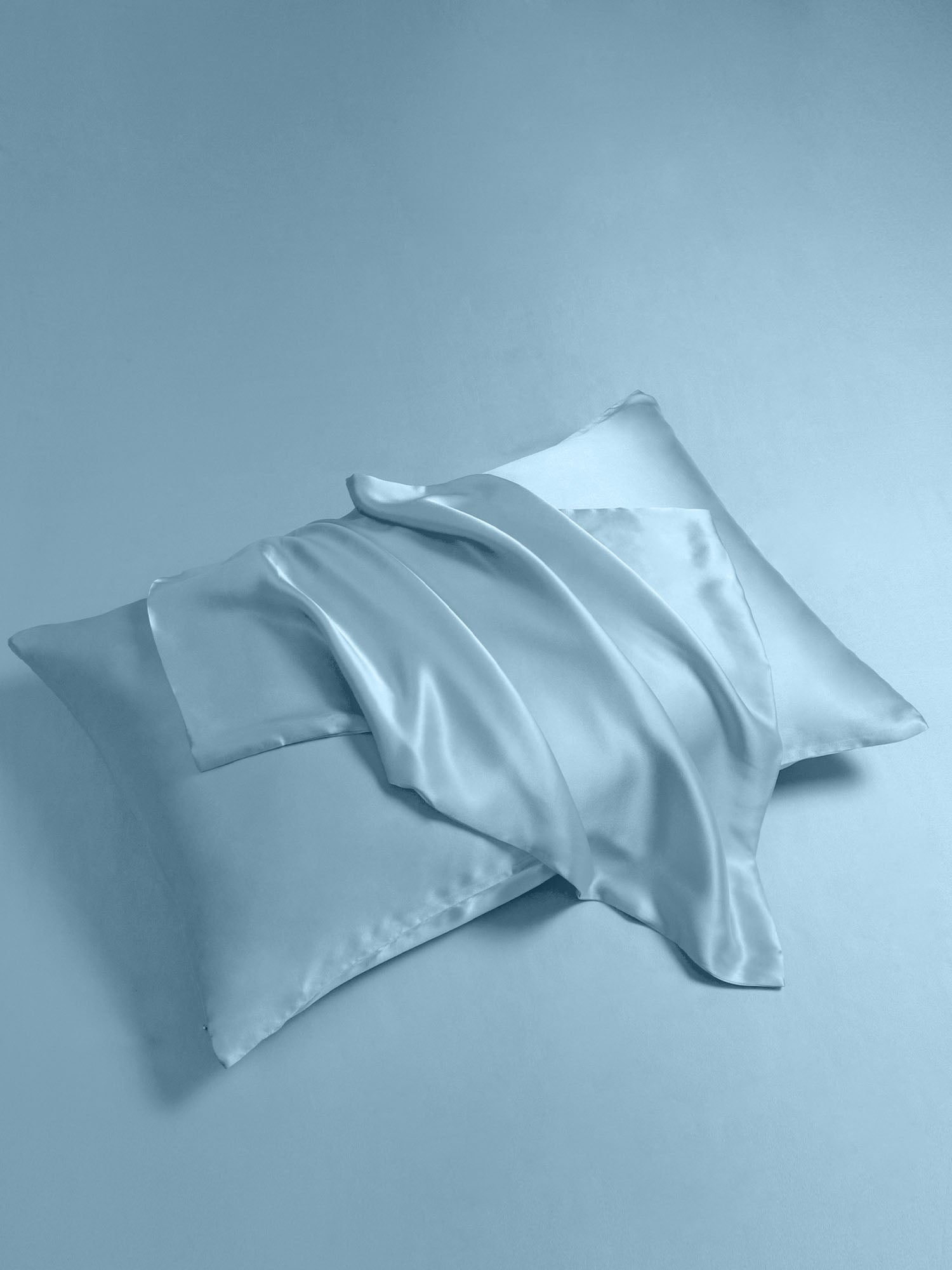[Light Blue] SilkSilky-CA 19Momme Bedding Set 006