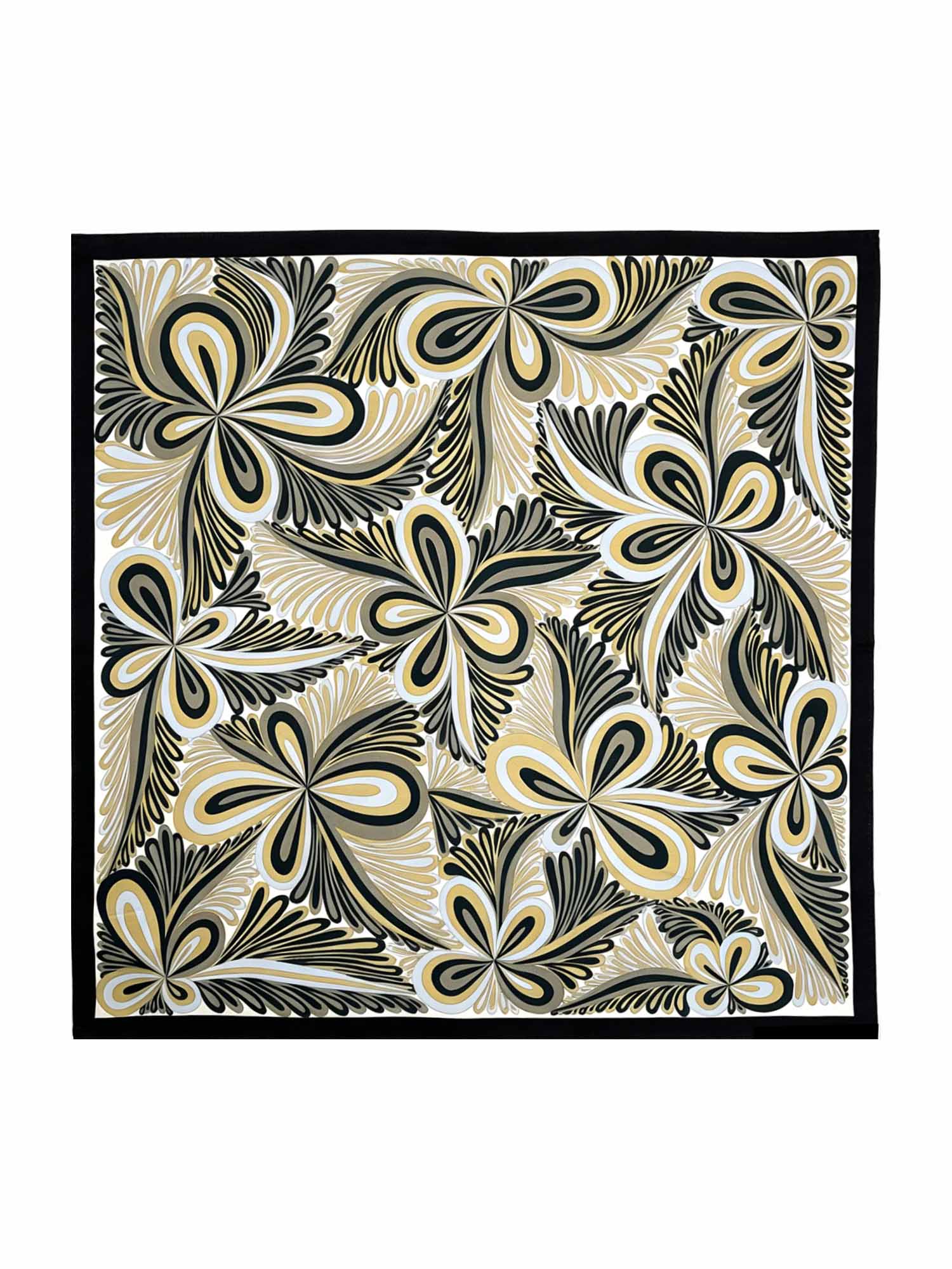 [P110] SilkSilky-CA Pure Silk Scarf 001