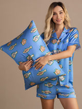 [Blue Fish] SilkSilky-CA Pillowcase 001