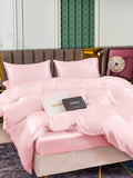 SilkSilky CA 25Momme Pure Silk Bedding Set Pink 002