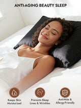 [Black] SilkSilky-CA 30Momme Pillowcase 003