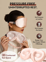 [Pink] SilkSilky-CA 22Momme Eye Mask 003