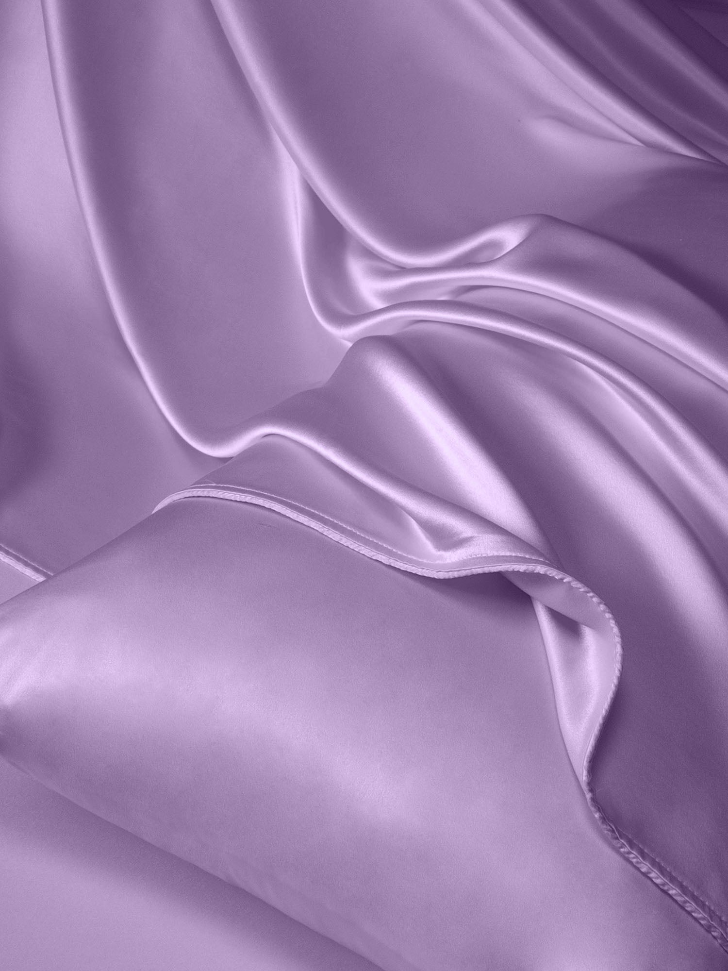 [Lavender] SilkSilky-CA 19Momme Bedding Set 005