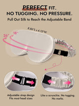 [Light Gray] SilkSilky-CA 22Momme Eye Mask 004