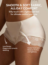 [Beige] SilkSilky-CA 100% Silk Jersey Panty 007