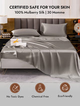 [Gray] SilkSilky-CA 30Momme Pillowcase 007