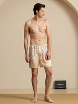 [Champagne] SilkSilky-CA Mens Sleep Bottoms 005