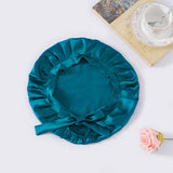 SilkSilky CA Pure Silk Sleep Cap Teal 002