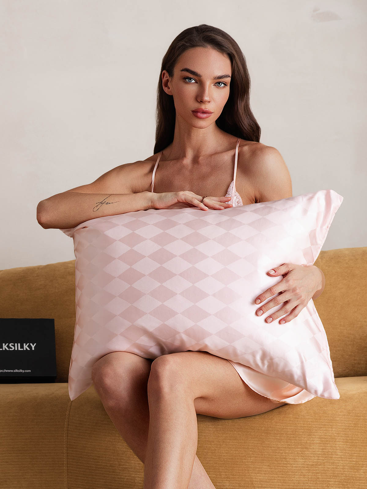 100% Organic Pure Silk Printed Pillowcase