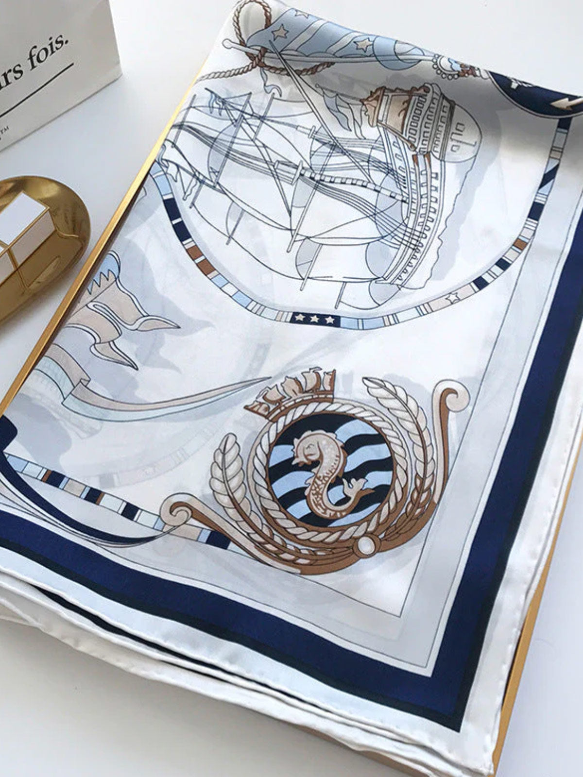 [P007] SilkSilky-CA Pure Silk Scarf 003,