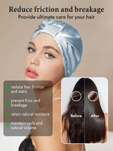 [Light Blue] SilkSilky-CA Sleep Cap 003