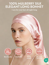 [Light Pink] SilkSilky-CA Sleep Cap 002
