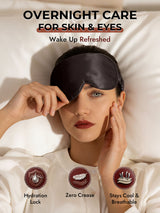 [Dark Gray] SilkSilky-CA 22Momme Eye Mask 007