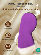 [Purple] SilkSilky-CA Eye Mask 003
