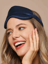 [Dark Blue] SilkSilky-CA Eye Mask 004