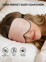 [Pink] SilkSilky-CA Eye Mask 005