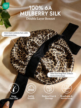 [Leopard] SilkSilky-CA Sleep Cap 002