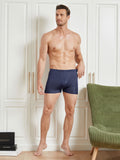 SilkSilky CA Silk Knitted Mens Underwear DarkBlue 002