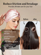 [Pink] SilkSilky-CA Sleep Cap 005