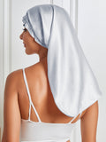 SilkSilky CA Pure Silk Sleep Cap Silver 006