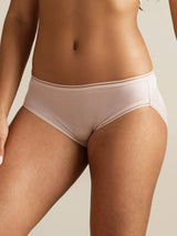 [Pale Mauve] SilkSilky-CA 100% Silk Jersey Panty 001
