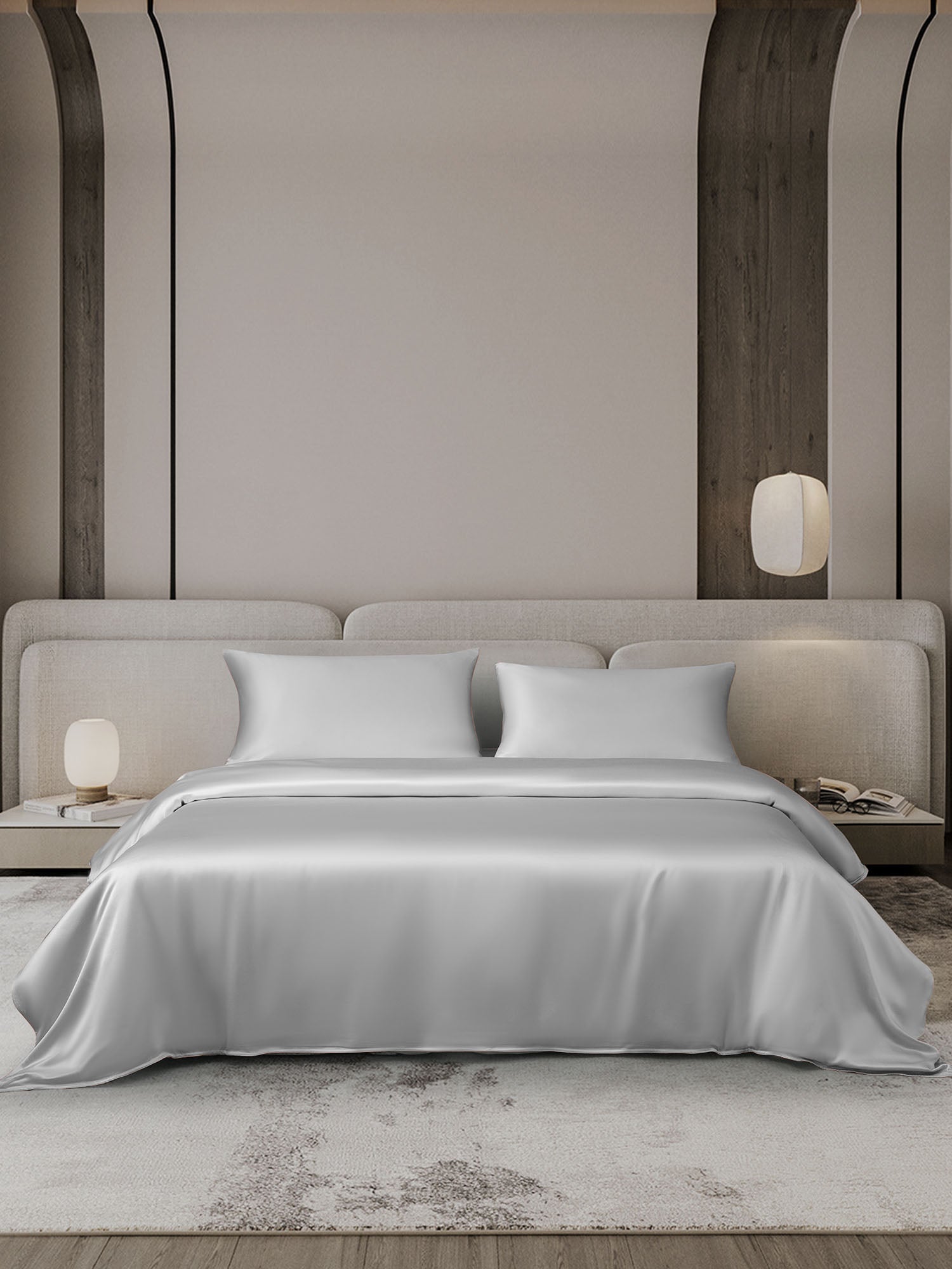 [Silver] SilkSilky-CA 22Momme Bedding Set 002