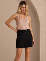 [Tuscany] SilkSilky-CA Sleeveless V Neck Camisole 005