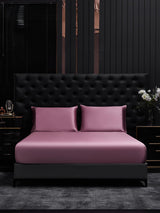 [Pale Mauve] SilkSilky-CA 22Momme Bedding Set 001