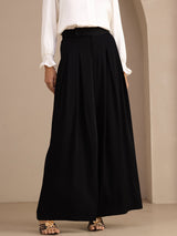[Black] SilkSilky-CA Women's Pants 001