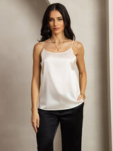 [Light Gray] SilkSilky-CA Spaghetti Strap Camisole 004