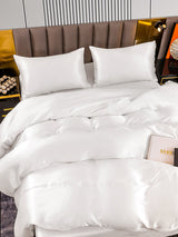 [White] SilkSilky-CA 22Momme Bedding Set 006