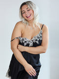 Pure Silk Split Hem Nightgown Slip Dress