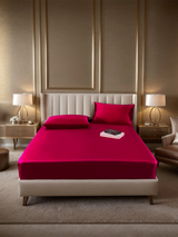 [Wine] SilkSilky-CA 19Momme Bedding Set 002