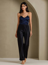[Black] SilkSilky-CA Women's Pants 006