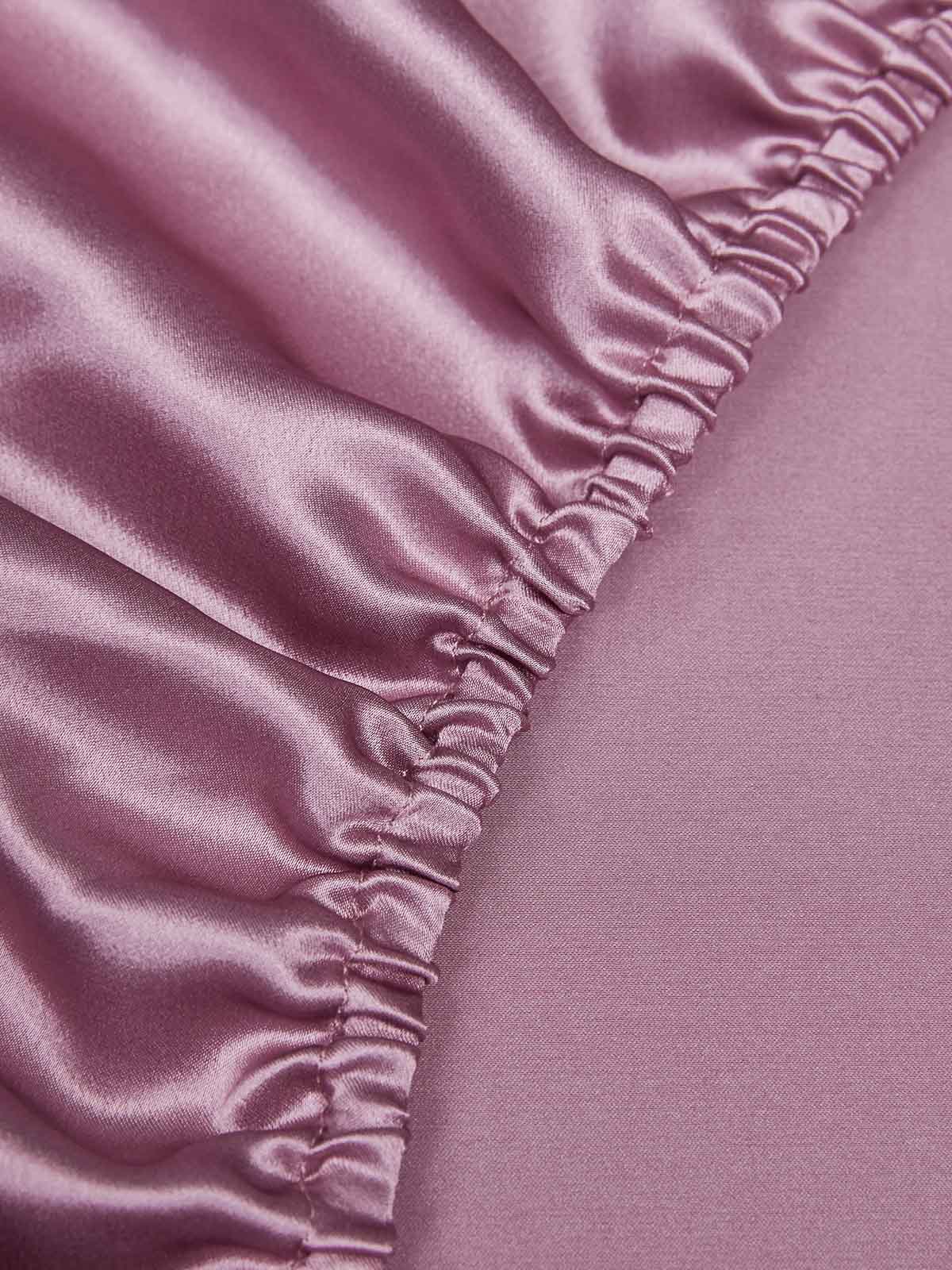 [Mauve Orchid] SilkSilky-CA 19Momme Pure Silk Sheet 004