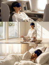 [Dark Blue] SilkSilky-CA 22Momme Eye Mask 008