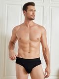 SilkSilky CA Silk Knitted Mens Underwear Black 003