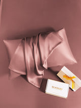 [Pale Mauve] SilkSilky-CA 22Momme Pure Silk Pillowcase 004