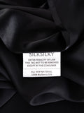 SilkSilky CA 19Momme Pure Silk Bedding Set Black 007