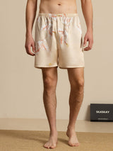 [Champagne] SilkSilky-CA Mens Sleep Bottoms 001