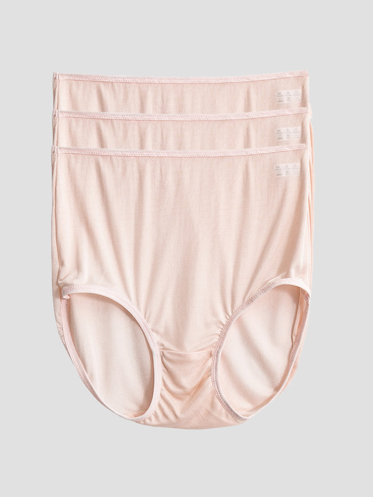 [Light Pink] SilkSilky-CA Silk Knitted Panty 005