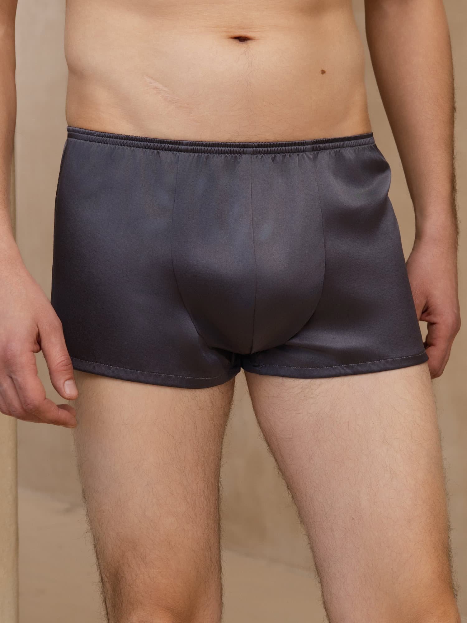 [Dark Gray] SilkSilky-CA Mens Underwear 003