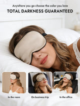 [Beige] SilkSilky-CA Eye Mask 006