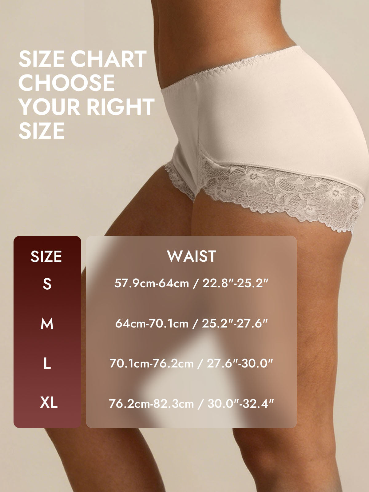 [Beige] SilkSilky-CA 100% Silk Jersey Panty 008