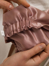 [Pale Mauve] SilkSilky-CA 22Momme Sleep Cap 005