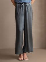 [Grayish Blue] SilkSilky-CA Women's Pants 001