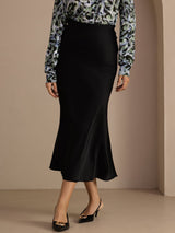 [Black] SilkSilky-CA Skirt 001
